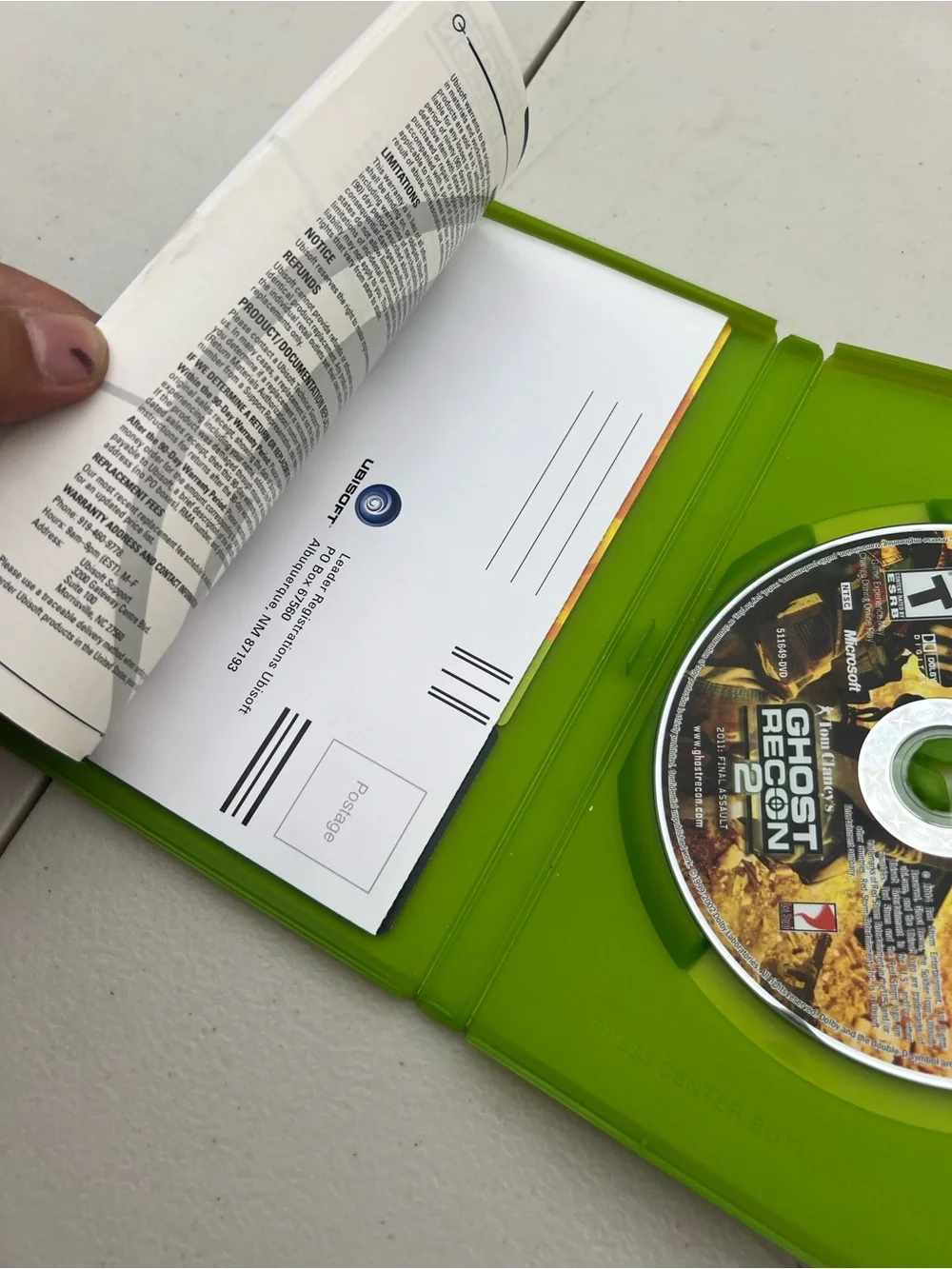Tom Clancy's Ghost Recon 2 Microsoft Original Xbox CIB